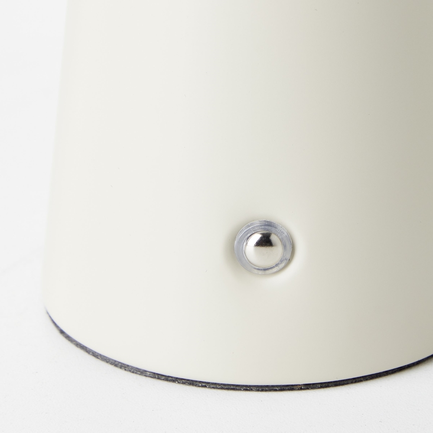 Brilliant - LED Stmievateľná dotyková stolná lampa MUFFIN LED/3W/5V USB IP44 krém