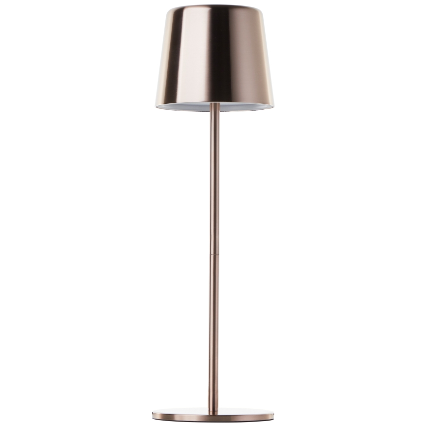 Brilliant - LED Stmievateľná dotyková vonkajšia lampa XAANA LED/4W/5V 3000/4000/6500K 2600 mAh IP44 meď