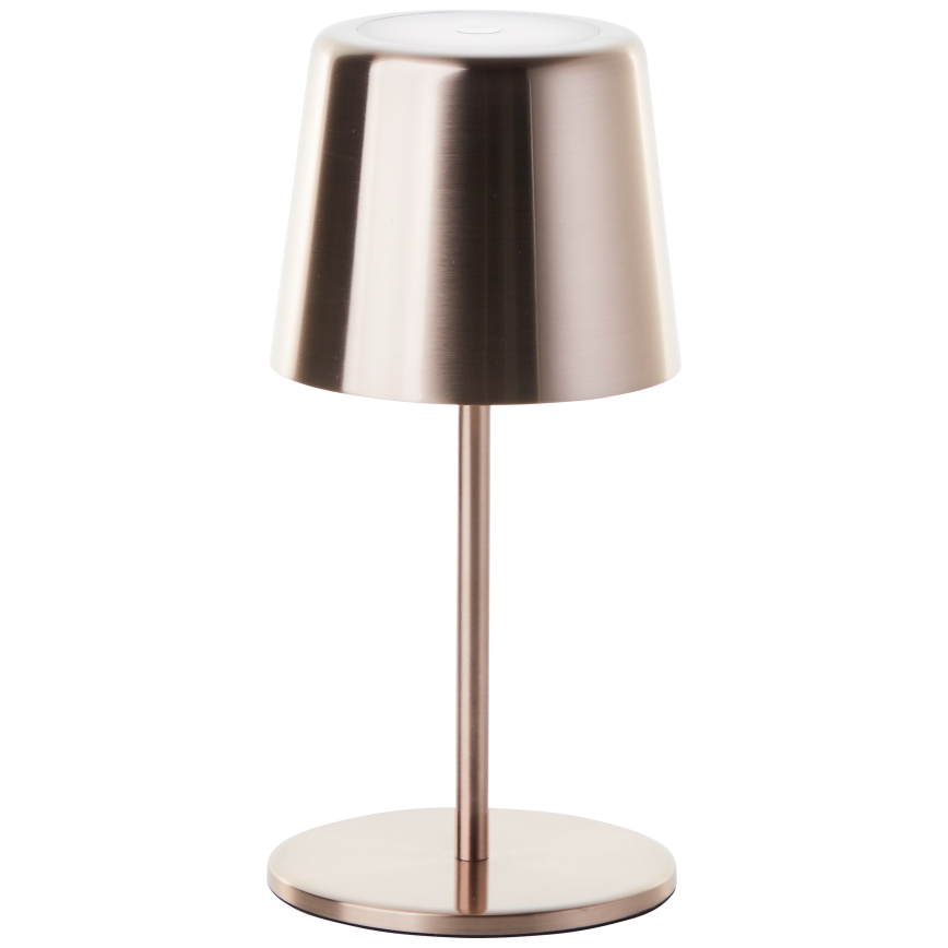 Brilliant - LED Stmievateľná dotyková vonkajšia lampa XAANA LED/4W/5V 3000/4000/6500K 2600 mAh IP44 meď