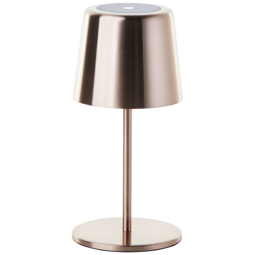 Brilliant - LED Stmievateľná dotyková vonkajšia lampa XAANA LED/4W/5V 3000/4000/6500K 2600 mAh IP44 meď