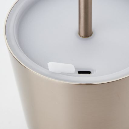 Brilliant - LED Stmievateľná dotyková vonkajšia lampa XAANA LED/4W/5V 3000/4000/6500K 2600 mAh IP44 meď