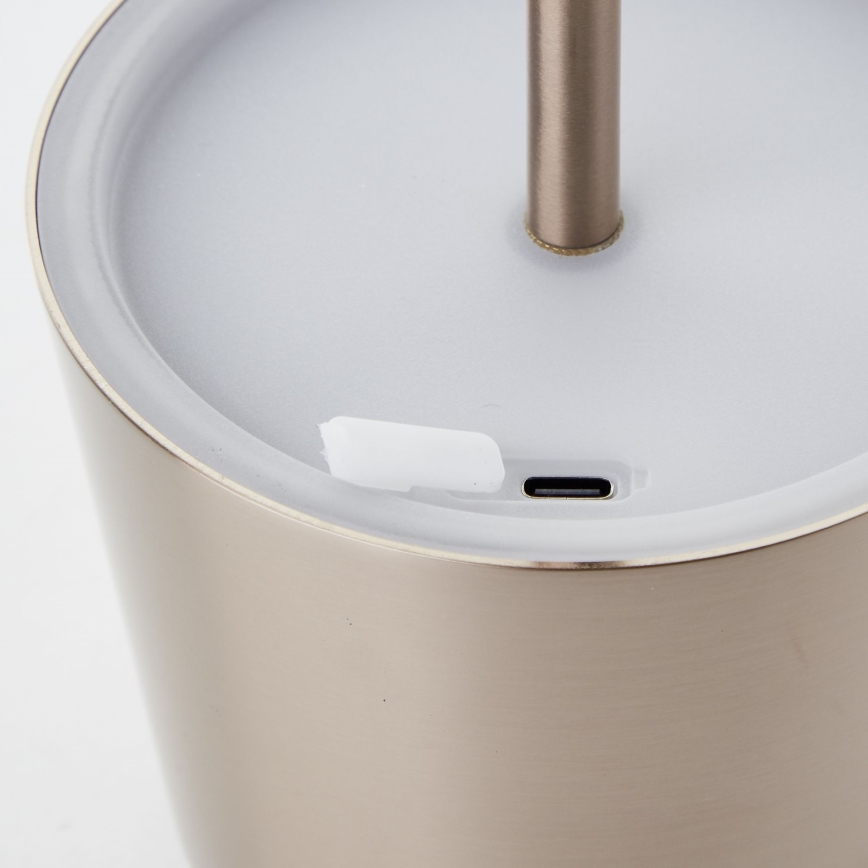 Brilliant - LED Stmievateľná dotyková vonkajšia lampa XAANA LED/4W/5V 3000/4000/6500K 2600 mAh IP44 meď