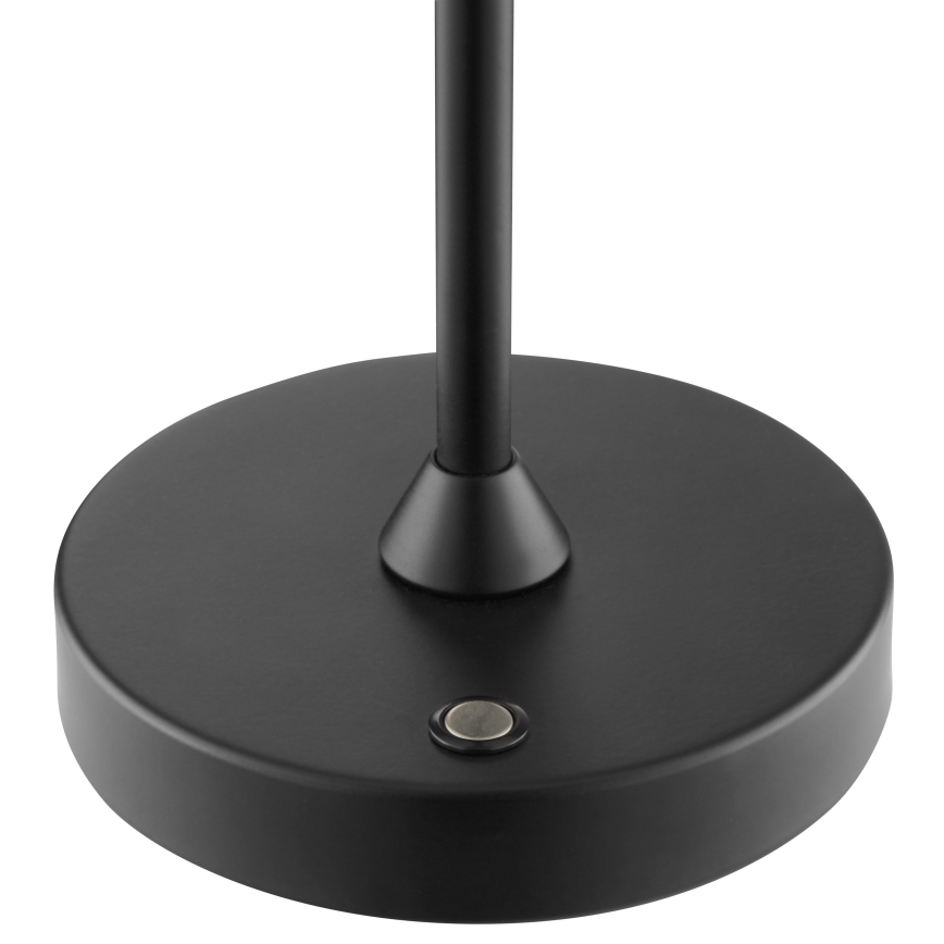 Brilliant - LED Stmievateľná nabíjateľná dotyková vonkajšia stolová lampa ELORA LED/2,5W/5V 2700K 2600 mAh IP44 čierna