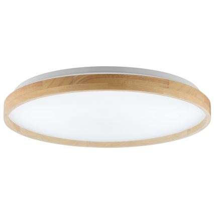 Brilliant - LED stmievateľné stropné svietidlo ALSON LED/21W/230V 3000-6500K pr. 49,5 cm kaučukovník + diaľkové ovládanie