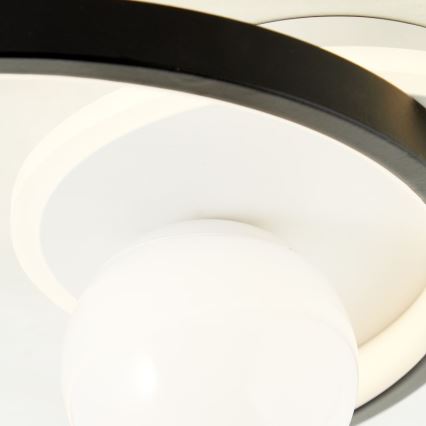 Brilliant - LED Stmievateľné stropné svietidlo ATLANTA LED/24W/230V čierna/biela