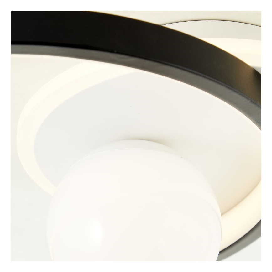 Brilliant - LED Stmievateľné stropné svietidlo ATLANTA LED/24W/230V čierna/biela