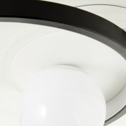Brilliant - LED Stmievateľné stropné svietidlo ATLANTA LED/24W/230V čierna/biela