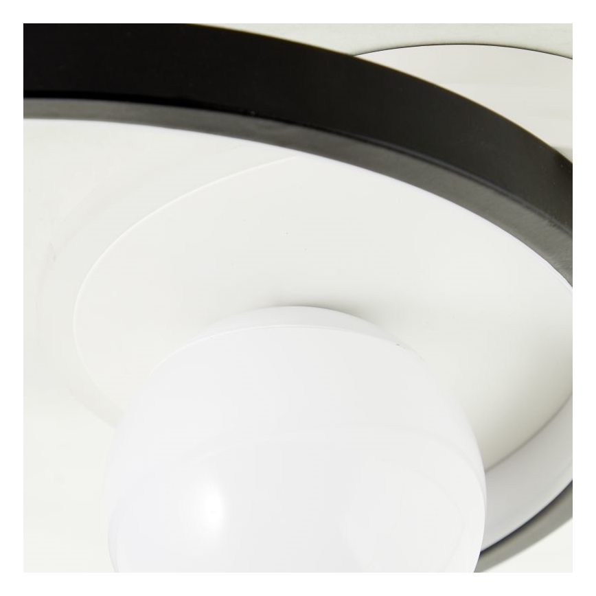 Brilliant - LED Stmievateľné stropné svietidlo ATLANTA LED/24W/230V čierna/biela