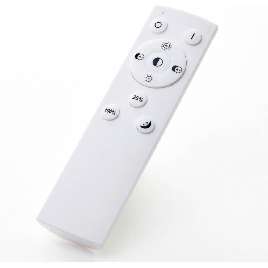 Brilliant - LED Stmievateľné stropné svietidlo AYDIN LED/34W/230V 3000-6500K čierna + diaľkové ovládanie