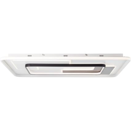 Brilliant - LED Stmievateľné stropné svietidlo BARDEN LED/57W/230V 3000-6800K 60x90 cm biela + diaľkové ovládanie