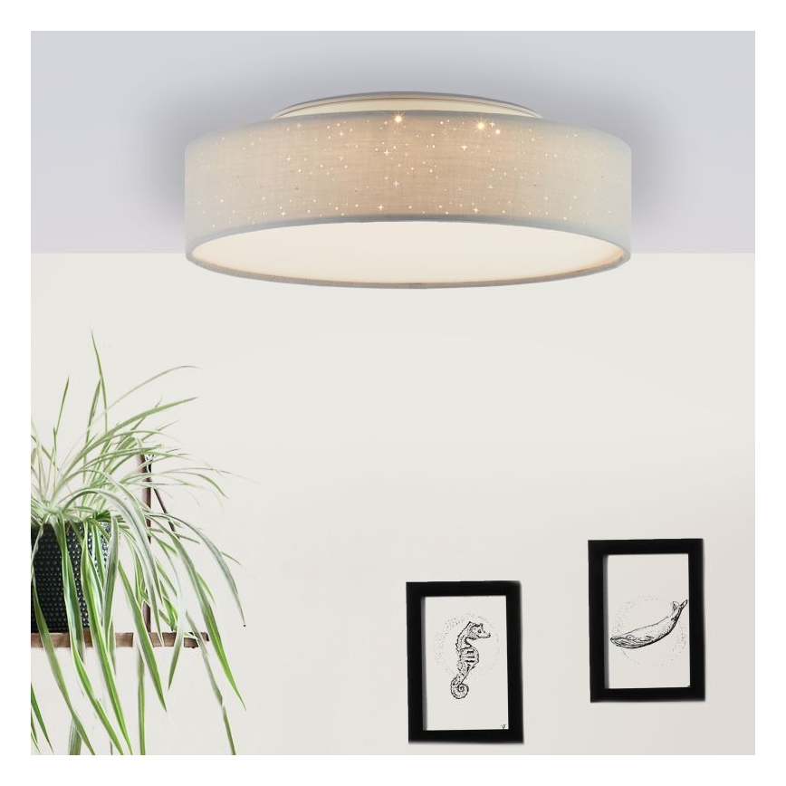 Brilliant - LED Stmievateľné stropné svietidlo BASKA LED/12W/230V pr. 38 cm 3000K