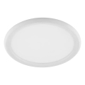 Brilliant - LED stmievateľné stropné svietidlo CARLOZ LED/16W/230V pr. 30 cm biela