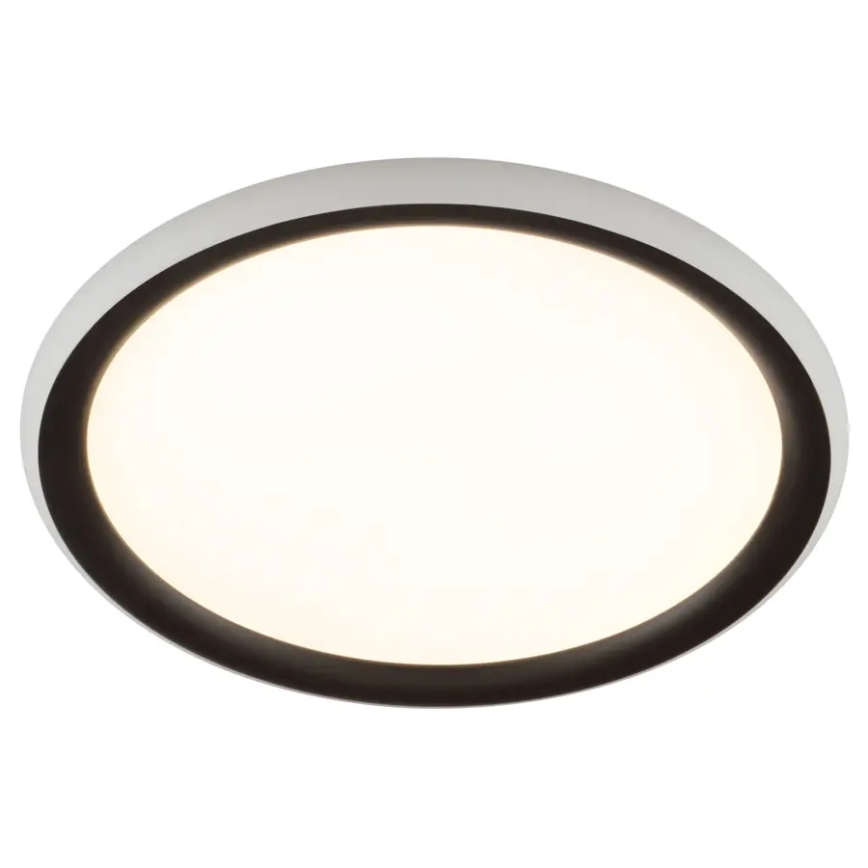 Brilliant - LED stmievateľné stropné svietidlo CARLOZ LED/16W/230V priemer 30 cm biela/čierna