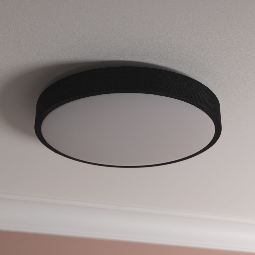 Brilliant - LED Stmievateľné stropné svietidlo FILIZ LED/24W/230V pr. 38,5 cm čierna