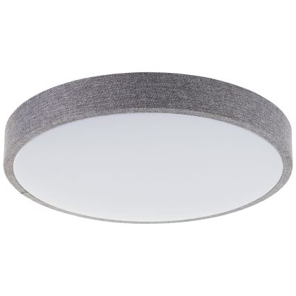 Brilliant - LED Stmievateľné stropné svietidlo FILIZ LED/24W/230V pr. 38,5 cm šedá