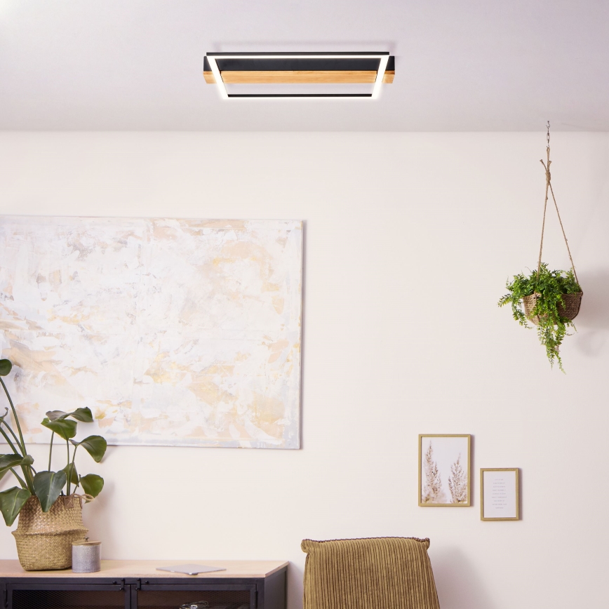Brilliant - LED Stmievateľné stropné svietidlo LONEOS LED/24W/230V 3000K 45x40 cm - FSC certifikované