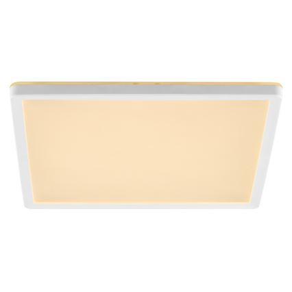 Brilliant - stmievateľné LED stropné svietidlo LUMARO LED/18W/230V 3000-6500K 29,3x29,3 cm biela + diaľkové ovládanie