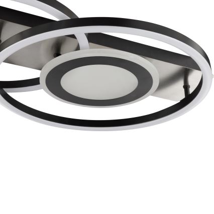 Brilliant - LED stmievateľné stropné svietidlo MAUREEN LED/27W/230V čierne