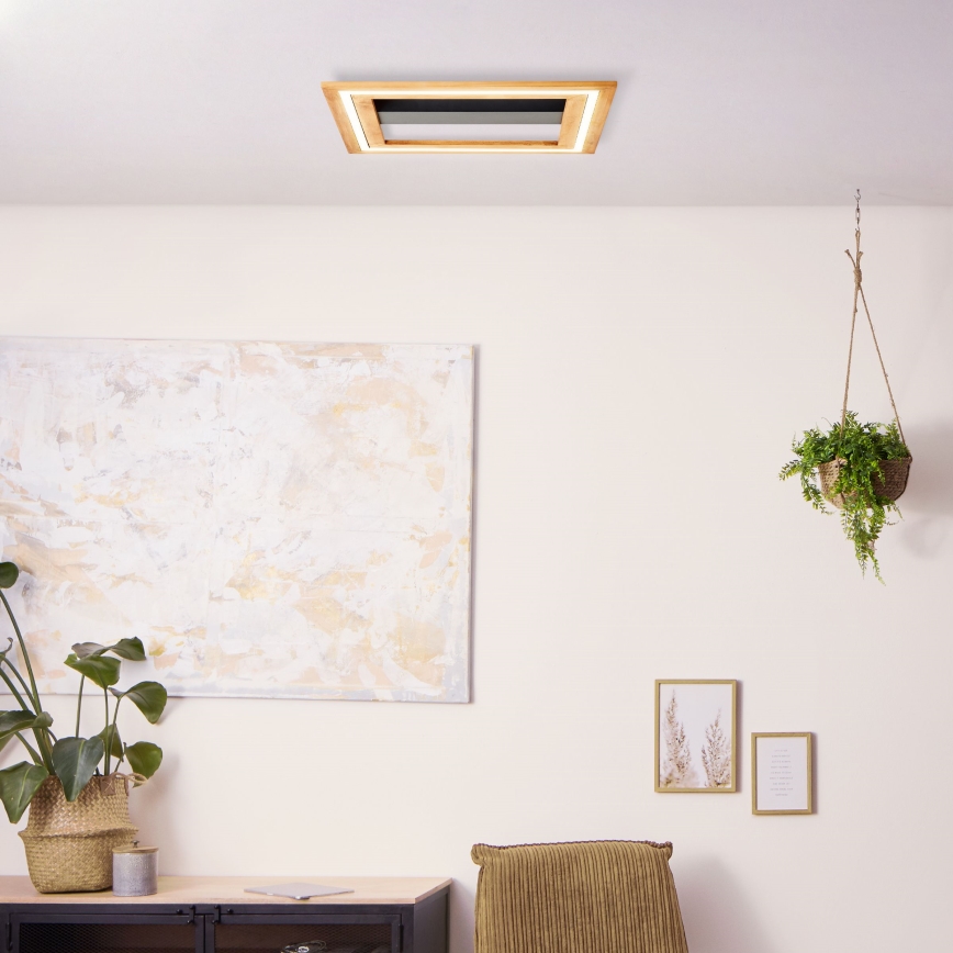 Brilliant - LED Stmievateľné stropné svietidlo RHEA LED/24W/230V 3000K 45x45 cm