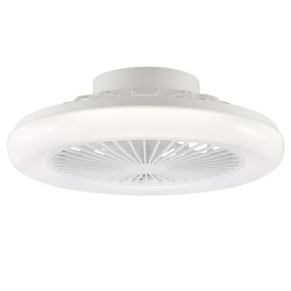 Brilliant - LED stmievateľné stropné svietidlo s ventilátorom MONTERO LED/20W/230V 2700-6500K pr. 42 cm biela + diaľkové ovládanie