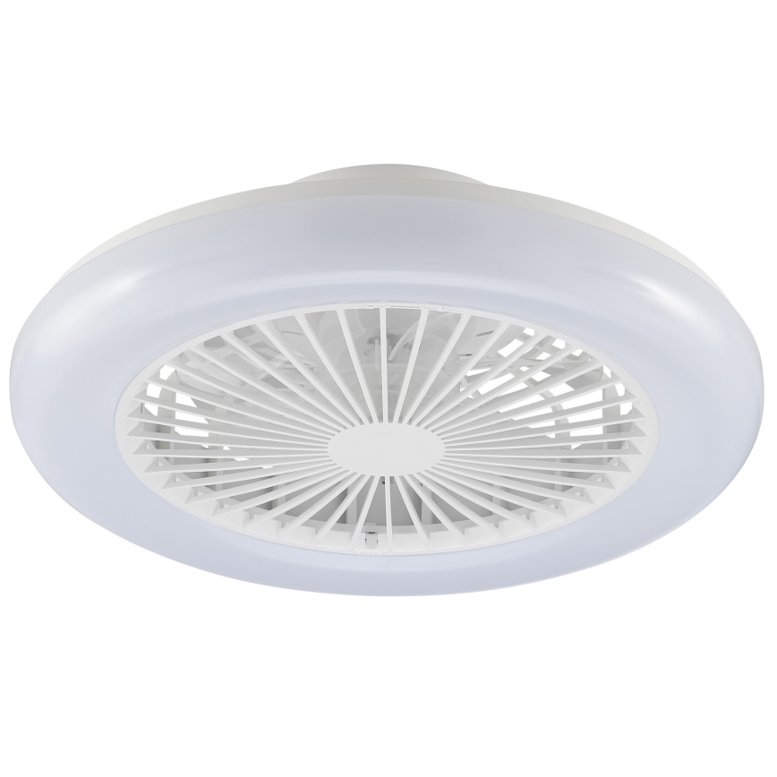 Brilliant - LED stmievateľné stropné svietidlo s ventilátorom MONTERO LED/20W/230V 2700-6500K pr. 42 cm biela + diaľkové ovládanie