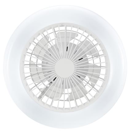 Brilliant - LED stmievateľné stropné svietidlo s ventilátorom MONTERO LED/20W/230V 2700-6500K pr. 42 cm biela + diaľkové ovládanie