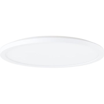 Brilliant - LED stmievateľné stropné svietidlo SORELL, 18 W, 230 V, 3000–6500 K, priemer 29 cm, biele + diaľkové ovládanie