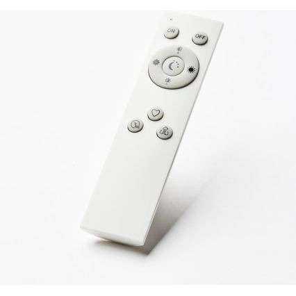 Brilliant - LED stmievateľné stropné svietidlo SORELL, 18 W, 230 V, 3000–6500 K, priemer 29 cm, biele + diaľkové ovládanie
