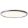 Brilliant - LED stmievateľné stropné svietidlo SORELL LED/18W/230V 3000-6500K pr. 29 cm čierne + diaľkové ovládanie