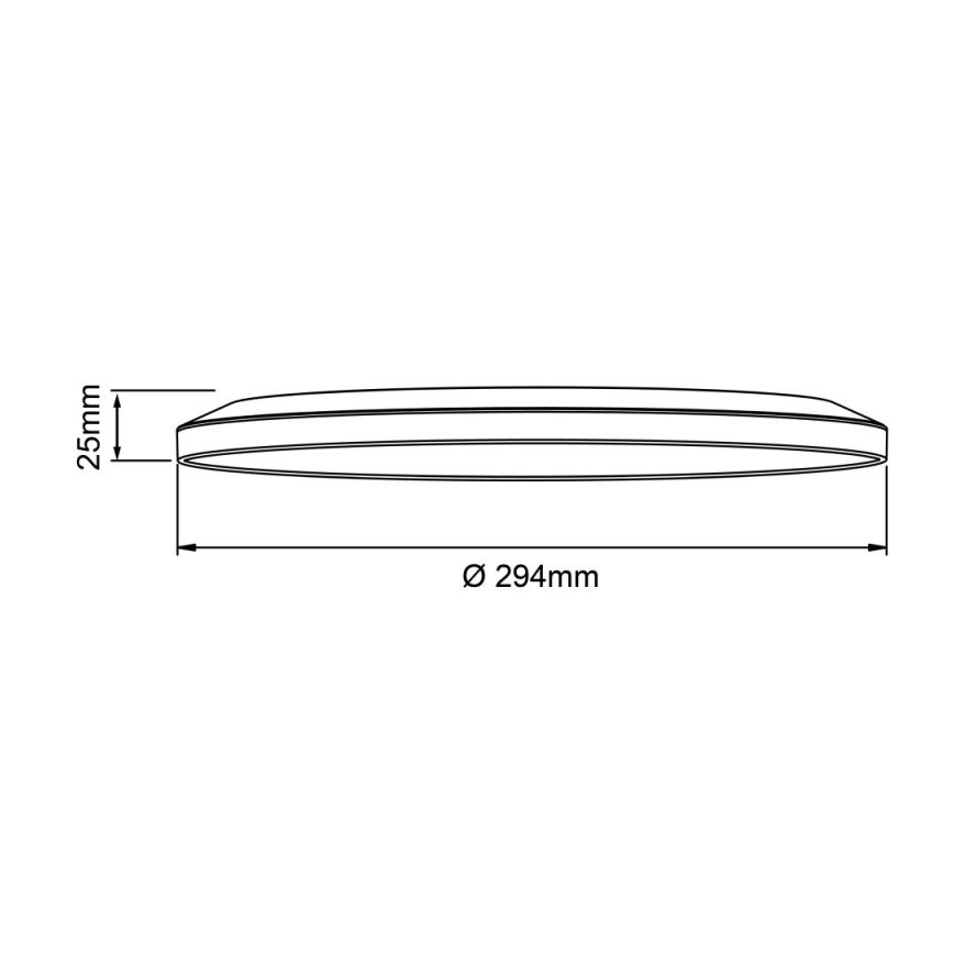 Brilliant - LED stmievateľné stropné svietidlo SORELL LED/18W/230V 3000-6500K pr. 29 cm čierne + diaľkové ovládanie