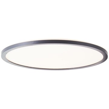 Brilliant - LED stmievateľné stropné svietidlo SORELL LED/24W/230V 3000-6500K priemer 42 cm čierne + diaľkové ovládanie