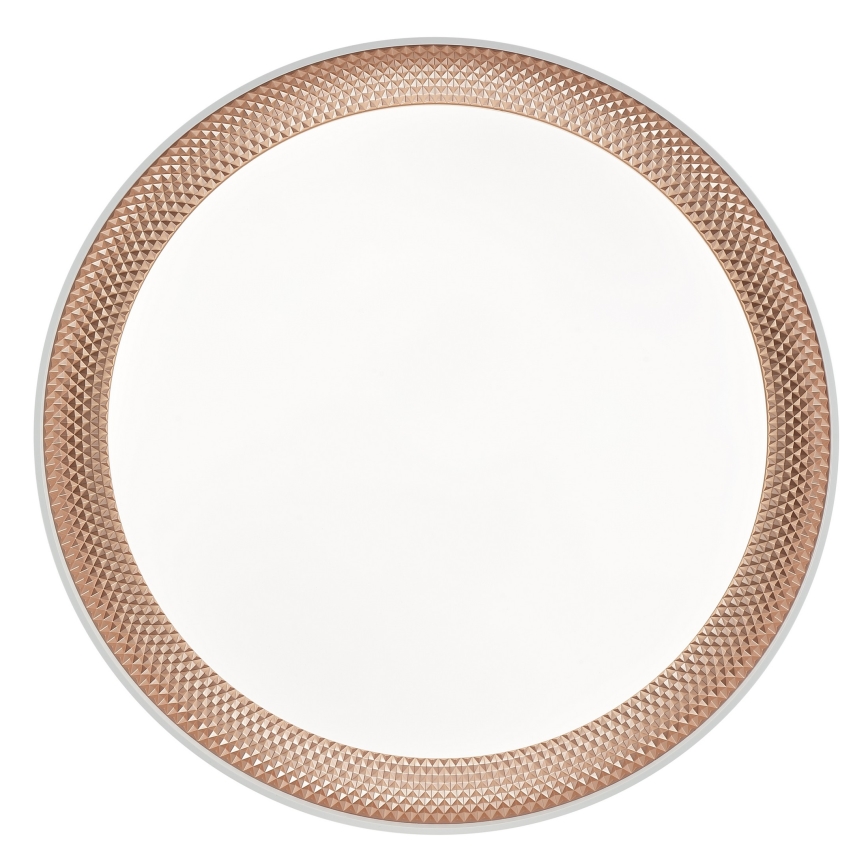Brilliant - LED Stmievateľné stropné svietidlo WALDO LED/24W/230V 3000-6500K pr. 38,5 cm biela/ružové zlato + diaľkové ovládanie