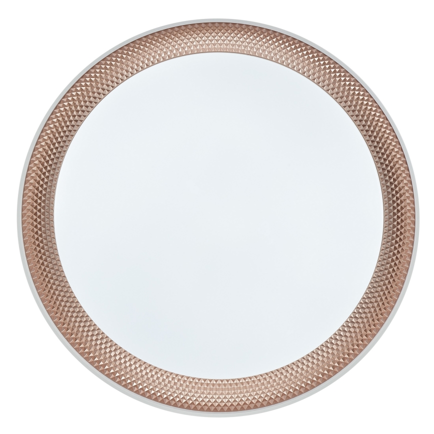Brilliant - LED Stmievateľné stropné svietidlo WALDO LED/24W/230V 3000-6500K pr. 38,5 cm biela/ružové zlato + diaľkové ovládanie