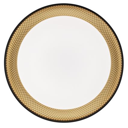 Brilliant - LED Stmievateľné stropné svietidlo WALDO LED/36W/230V 3000-6500K pr. 48,5 cm čierna/zlatá + diaľkové ovládanie
