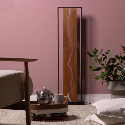 Brilliant - LED stojacia lampa THUNDER LED/18W/230V borovica