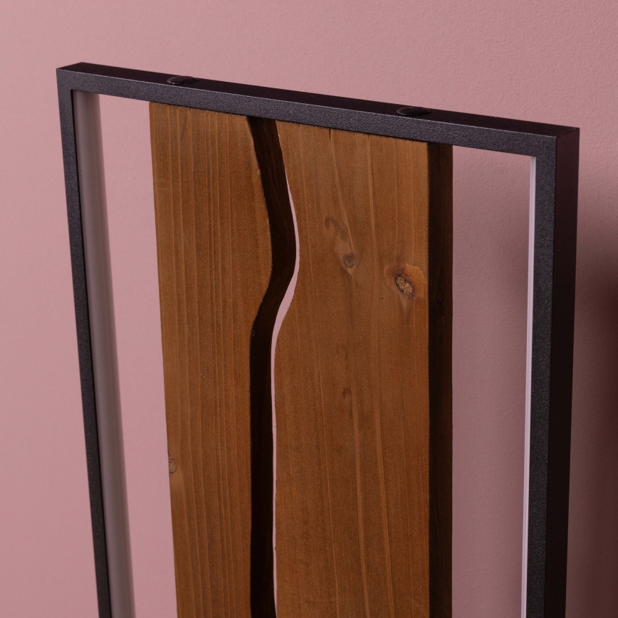 Brilliant - LED stojacia lampa THUNDER LED/18W/230V borovica