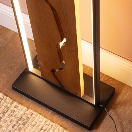 Brilliant - LED stojacia lampa THUNDER LED/18W/230V borovica