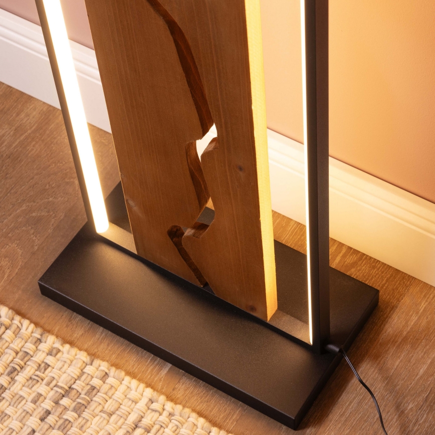 Brilliant - LED stojacia lampa THUNDER LED/18W/230V borovica