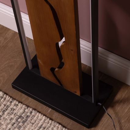 Brilliant - LED stojacia lampa THUNDER LED/18W/230V borovica