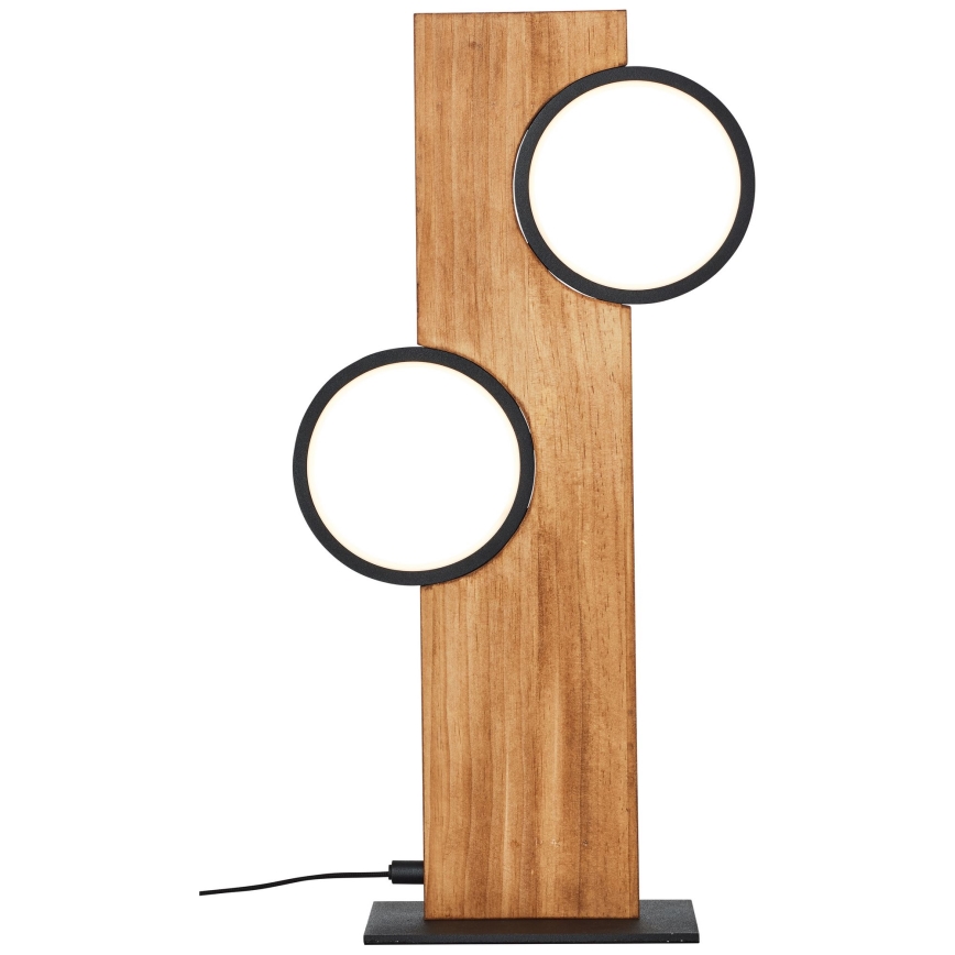 Brilliant - LED Stolná lampa CHEESY LED/12W/230V borovica
