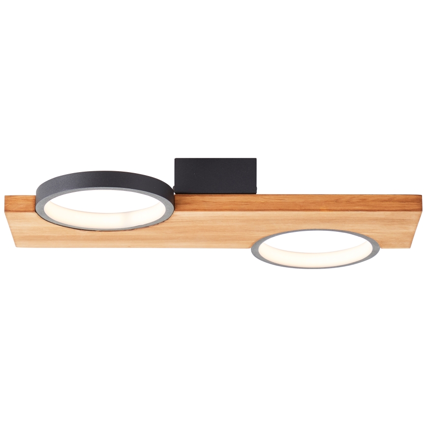 Brilliant - LED Stropné svietidlo CHEESY LED/14W/230V borovica