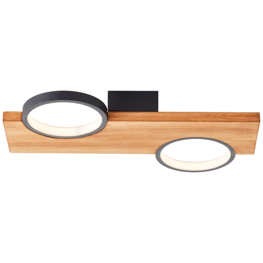 Brilliant - LED Stropné svietidlo CHEESY LED/14W/230V borovica