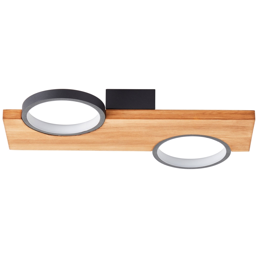 Brilliant - LED Stropné svietidlo CHEESY LED/14W/230V borovica