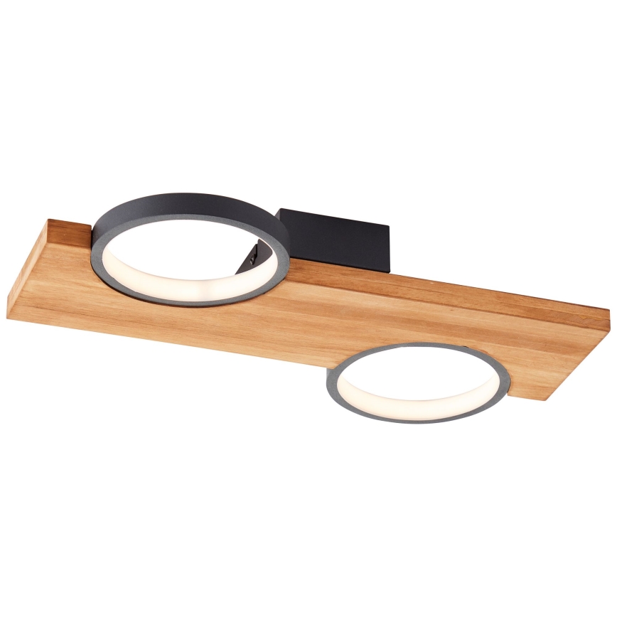Brilliant - LED Stropné svietidlo CHEESY LED/14W/230V borovica