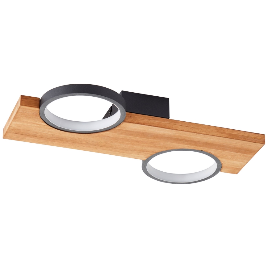 Brilliant - LED Stropné svietidlo CHEESY LED/14W/230V borovica