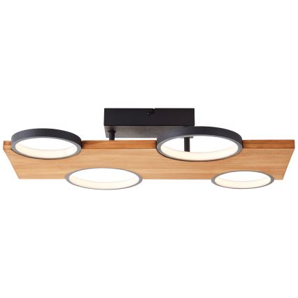 Brilliant - LED Stropné svietidlo CHEESY LED/28W/230V borovica