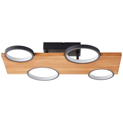 Brilliant - LED Stropné svietidlo CHEESY LED/28W/230V borovica