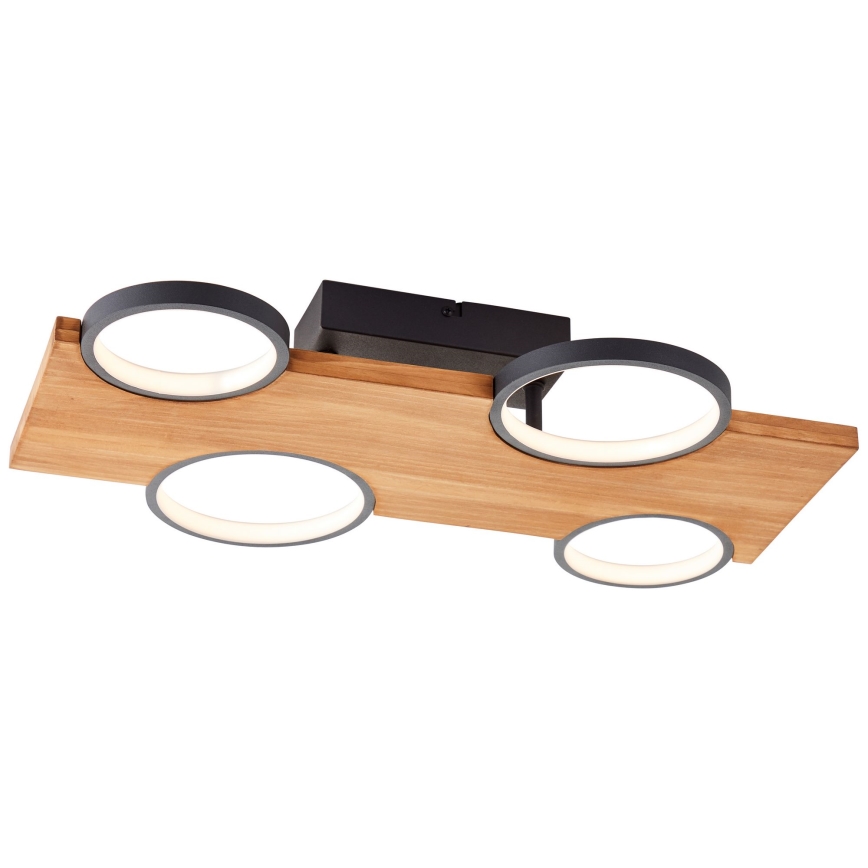 Brilliant - LED Stropné svietidlo CHEESY LED/28W/230V borovica