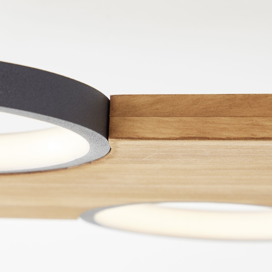 Brilliant - LED Stropné svietidlo CHEESY LED/28W/230V borovica