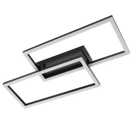 Brilliant - LED stropné svietidlo JORVIC LED/21W/230V 29x60 cm čierna